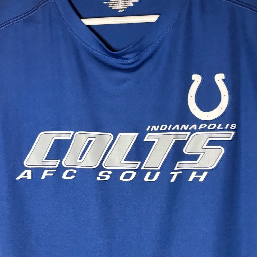 NFL Indianapolis Colts Royal Blue Short Sleeve Athletic Tee